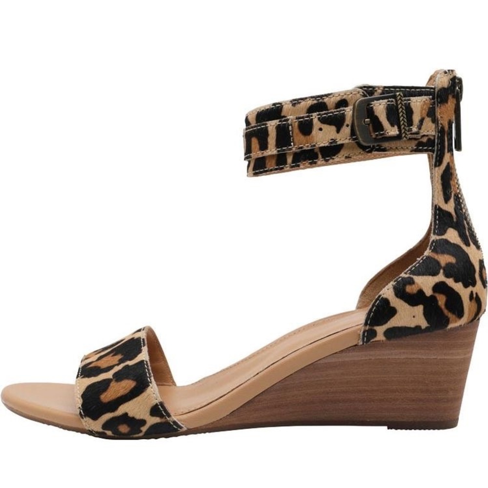 Ugg Leopard Wedge Sandals